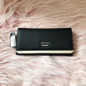 Black Guess Wallet NEW WITH TAGS